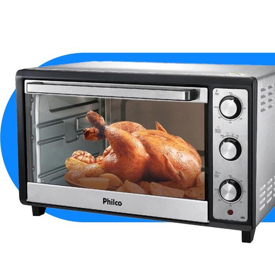 Forno Eletrico Philco 60 Litros Preto 127V 1600W Menor preço em Forno Eletrico Philco 60 Litros Preto 127V 1600W