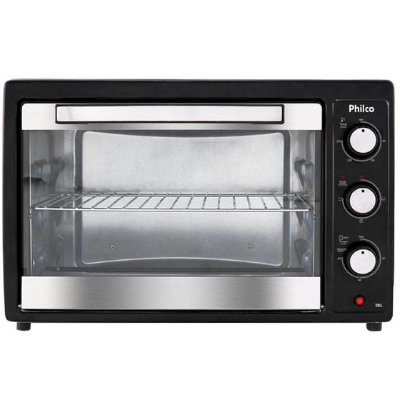 Forno Elétrico Philco PFE42P 38L 1500w Preto - 220V Menor preço em Forno Elétrico Philco PFE42P 38L 1500w Preto - 220V