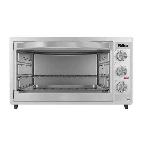 Forno Elétrico Philco PFE52B Dupla Resistência 50L Menor preço em Forno Elétrico Philco PFE52B Dupla Resistência 50L