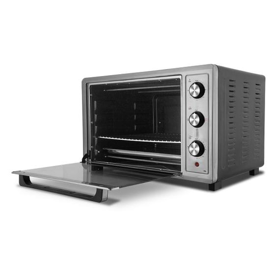 Forno Elétrico Philco PFE70I 70L Inox 110v + Jogo de Panelas Tramontina Inox Allegra 5 Peças Menor preço em Forno Elétrico Philco PFE70I 70L Inox 110v + Jogo de Panelas Tramontina Inox Allegra 5 Peças