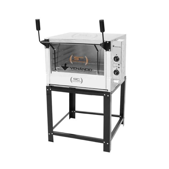 Forno Elétrico Refratário Roma Inox Pizza Pão Feri80 - Venâncio 220V Menor preço em Forno Elétrico Refratário Roma Inox Pizza Pão Feri80 - Venâncio 220V