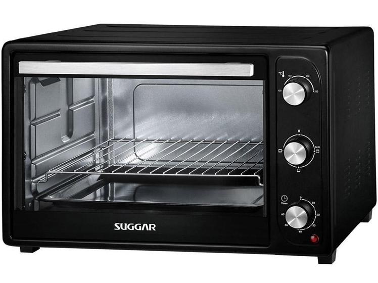 Imagem de Forno Elétrico Suggar Preto 50L com Grill  - com Timer FE5012PT