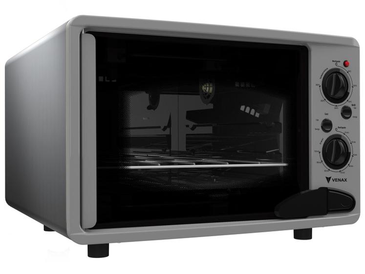 Imagem de Forno Elétrico Venax Luxo Inox 45L Grill