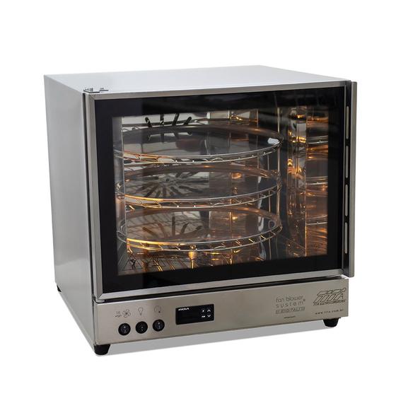 Imagem de Forno Giratório Elétrico 3 Assadeiras Modelo FGE-3 Digital Titã