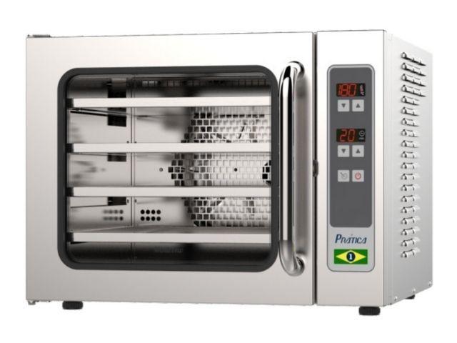 Forno Industrial Elétrico Panificação Miniconv Sem Vapor 220V Inox ...