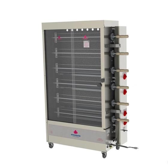 Imagem de Forno Industrial Rotativo PR-631 Com 6 Espetos Bivolt - Progás