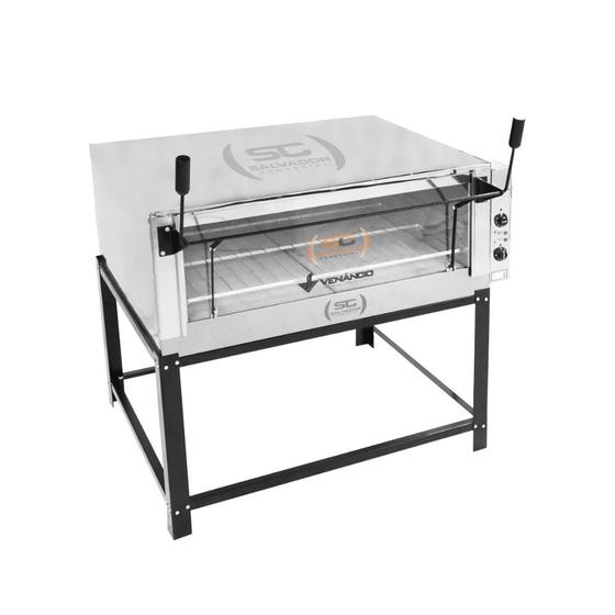 Forno Lastro Refratário Elétrico Roma Inox Feri110 Venâncio 220V Menor preço em Forno Lastro Refratário Elétrico Roma Inox Feri110 Venâncio 220V