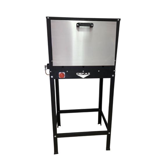 Forno Médio 80 Litros Tampa de Inox com Cavalete Alta Pressão Cefaz