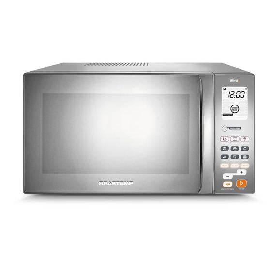 Imagem de Forno Micro-ondas Brastemp 38L Ative BMJ38 Inox