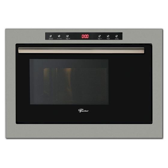 Imagem de Forno micro-ondas fischer infinity embutir 25l com dourador infinity inox 220v