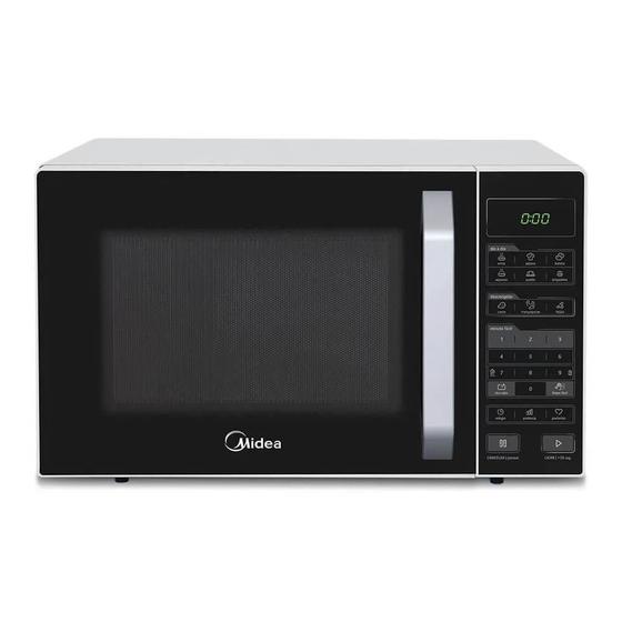 Imagem de Forno Micro-ondas Midea MXSA27P 27 Litros Preto/Branco