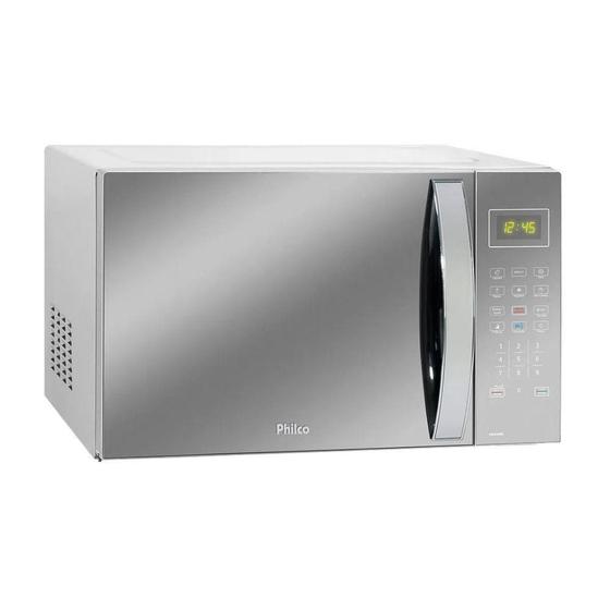 Imagem de Forno Micro-ondas Philco PMO37ES 37 Litros Prata Espelhado