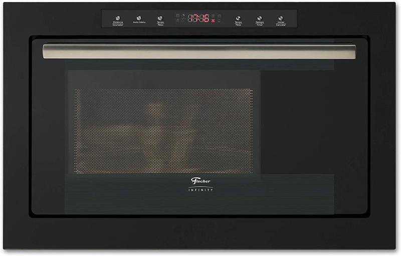 Imagem de Forno Microo De Embutir 25L Dourador Preto 127V