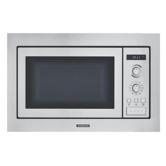 Micro-ondas 25 Litros de Embutir Com Grill - Branco - Tramontina - 94880/003 - 220v