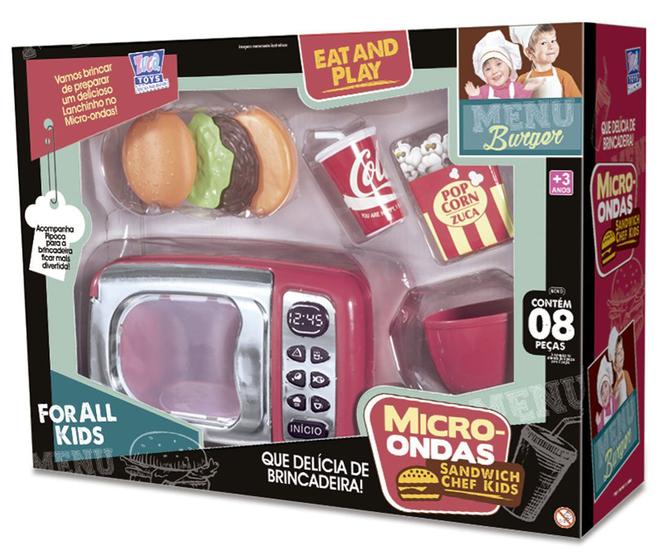 Imagem de Forno Microondas Infantil Master Chef Kids - Zuca Toys