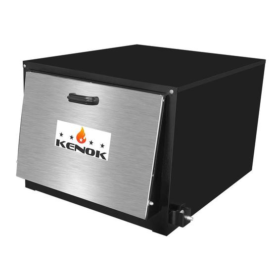 Imagem de Forno para Fogão 54 Litros Kenok Alta Pressão Tampa Inox F54AP.904