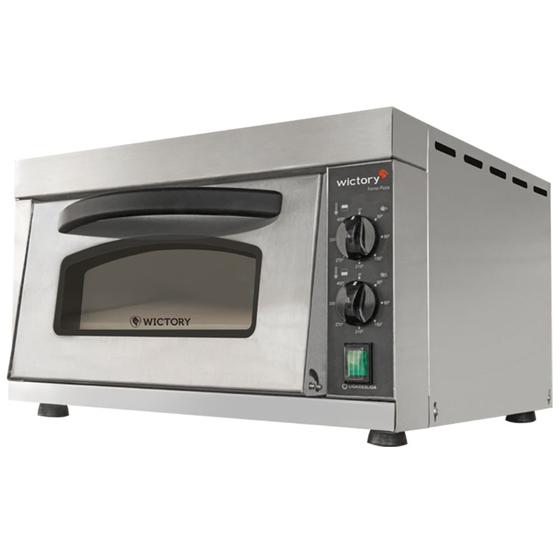 Imagem de Forno para Pizza Elétrico Industrial 40cm com Pedra Refratária Wictory Wp35