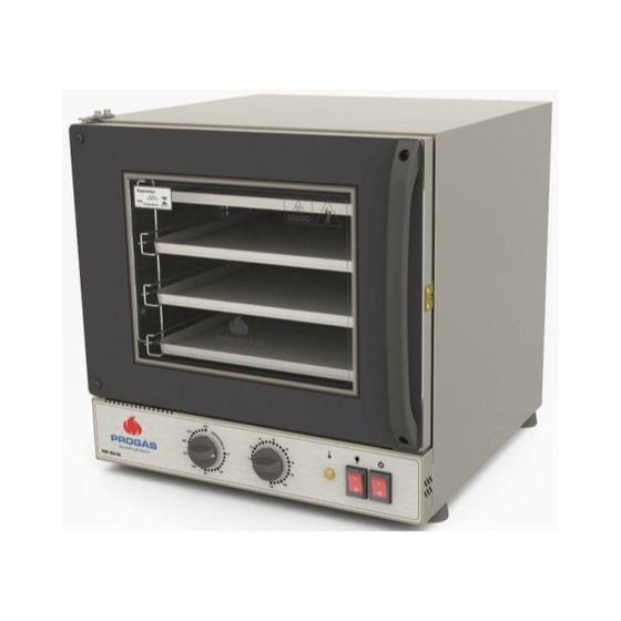 Imagem de Forno Progás Turbo Elétrico 39 Litros 220V Preto