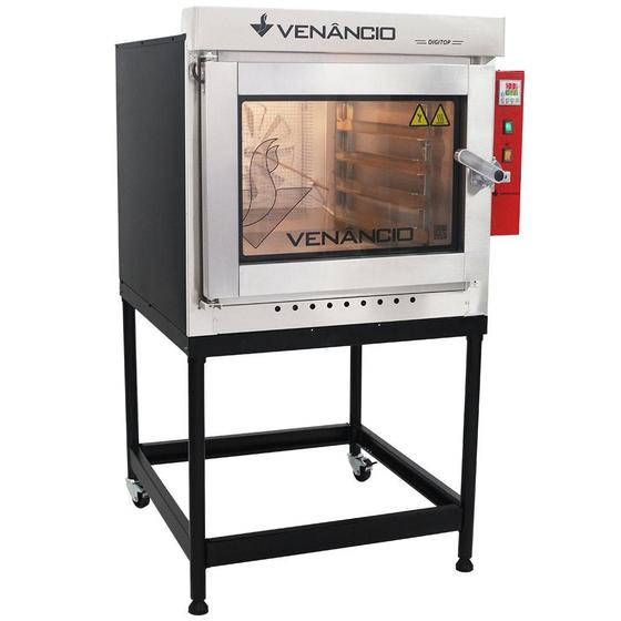 Forno Turbo Digitop Venâncio a Gás 5 Esteiras 220V Menor preço em Forno Turbo Digitop Venâncio a Gás 5 Esteiras 220V