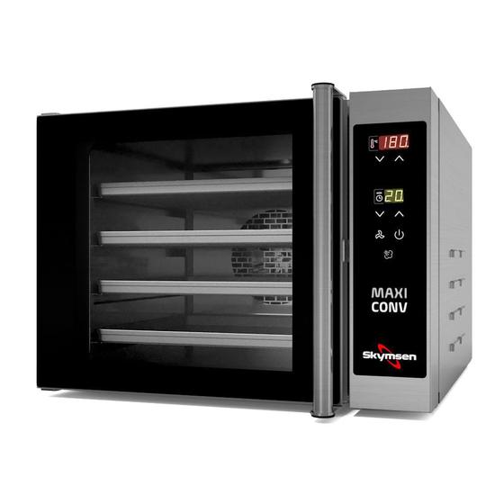 Imagem de Forno Turbo Eletrico 4 Bandejas Maxiconv Sem Vapor 220v Skymsen