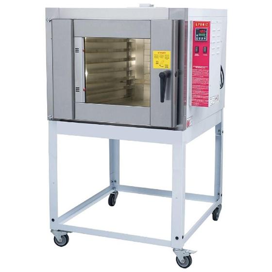 Imagem de Forno Turbo Elétrico 5 Esteiras Total Inox Gpaniz FTE150 Mono 220V