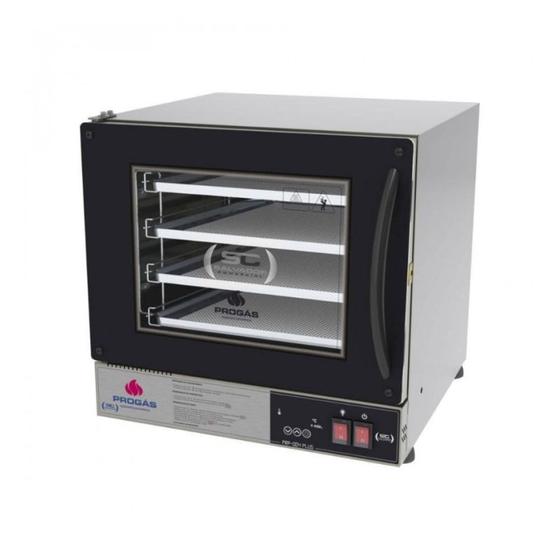 Forno Turbo Elétrico Fast Oven Digital Preto Progás Prp-004 Plus - 220v Imagem de Forno Turbo Elétrico Fast Oven Digital Preto Progás Prp-004 Plus - 220v