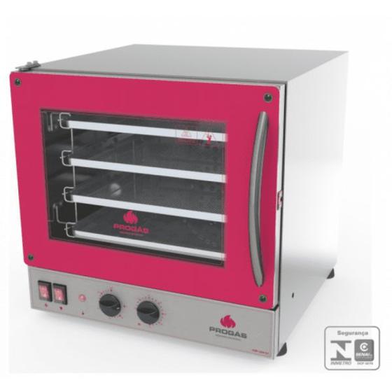 Forno Turbo Elétrico Progás Fast Oven Analógico Vermelho PRP-004 G2 -220v Menor preço em Forno Turbo Elétrico Progás Fast Oven Analógico Vermelho PRP-004 G2 -220v