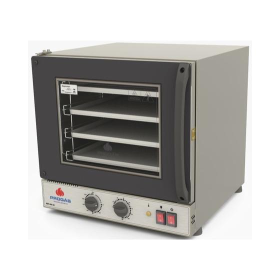 Forno Turbo Industrial Fast Oven PRP-004 G2 Progás Preto Menor preço em Forno Turbo Industrial Fast Oven PRP-004 G2 Progás Preto