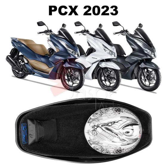 Imagem de Forração Honda Pcx Dlx 2023 Acessório Forro Standard Preto