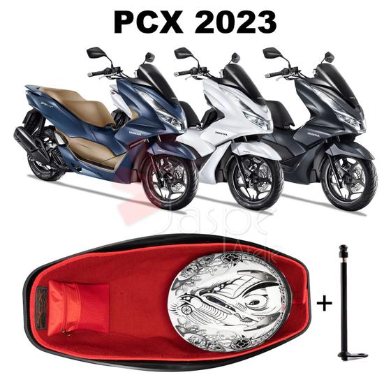 Imagem de Forração Honda Pcx Dlx 2023 Forro Standard Vermelho 1 Antena