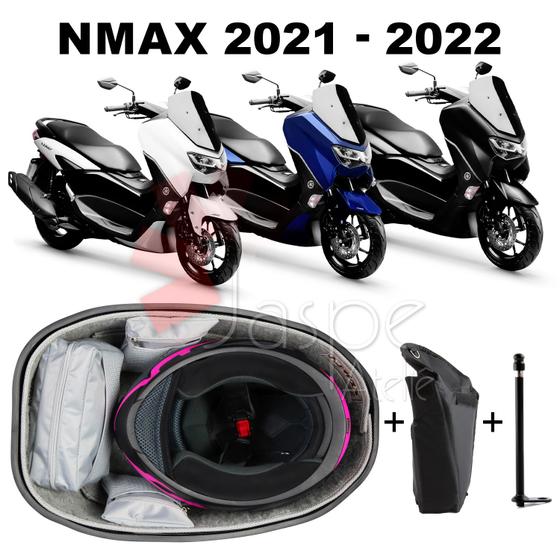 Imagem de Forração Nmax 2021 Forro Premium Cinza + Guidão + 1 Antena