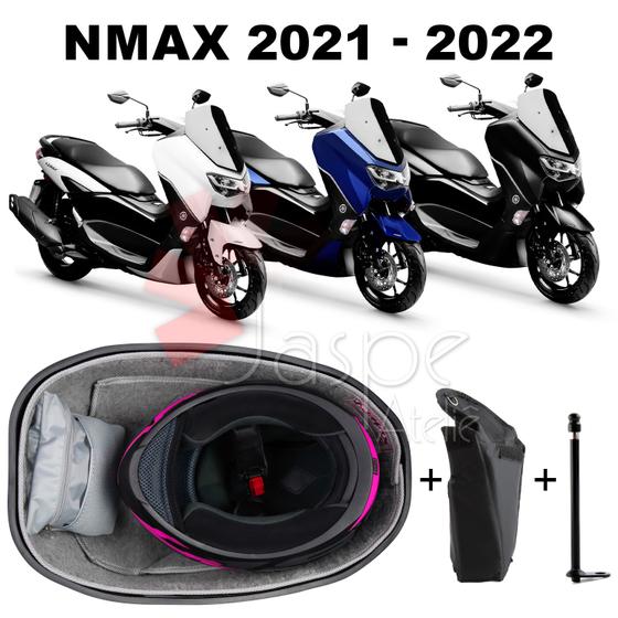 Imagem de Forração Nmax 2021 Forro Standard Cinza + Guidão + 1 Antena