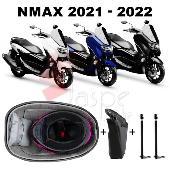 Imagem de Forração Nmax 2021 Forro Standard Cinza + Guidão + 2 Antena