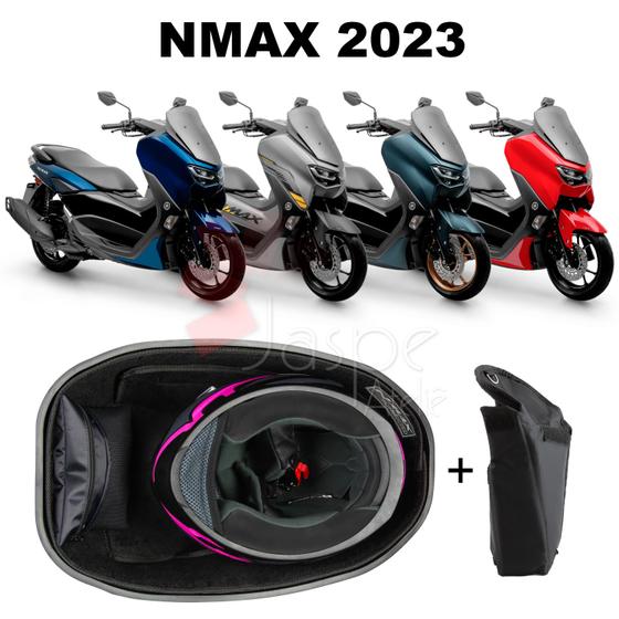 Imagem de Forração Nmax 2023 Connected Forro Standard Preto + Guidão