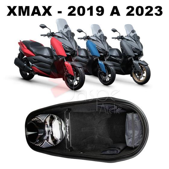 Imagem de Forração Xmax 250 Forro Preto Premium + Divisória Pequena