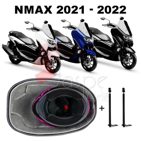 Imagem de Forração Yamaha Nmax 2021 Forro Acessório Cinza + 2 Antena