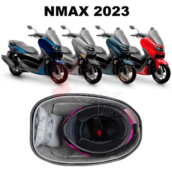 Imagem de Forração Yamaha Nmax 2023 Connected Forro Standard Cinza