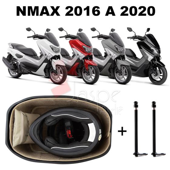 Imagem de Forração Yamaha Nmax Baú Forro Standard Bege + 2 Antena