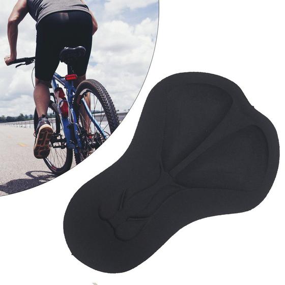 Imagem de Forro bermuda ciclismo feminino pad densidade 80 com gel super macio e confortável