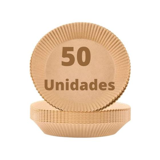Forro de Papel Anti Gordura para AirFryer Kit com 50 Formas Menor preço em Forro de Papel Anti Gordura para AirFryer Kit com 50 Formas