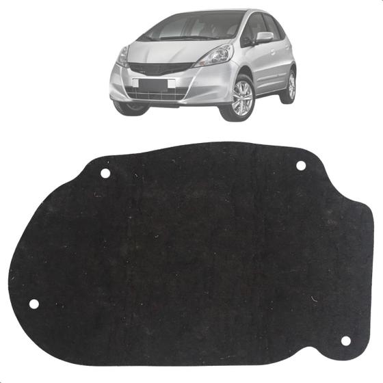 Imagem de Forro Manta Do Capo Honda Fit 2009 2010 2011 2012 2013 2014 + Presilhas