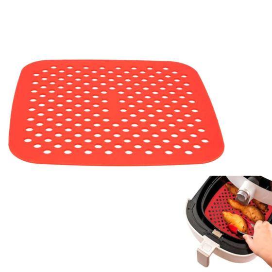 Imagem de Forro Protetor Silicone Airfryer Fritadeira 19Cm Universal