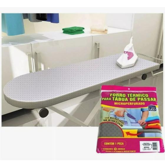 Forro Térmico Para Tábua de Passar Roupa Microperfurado 1,20 x 45cm ...