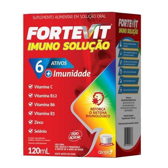 Imagem de Fortevit Imuno Solução Oral 120mL - Airela