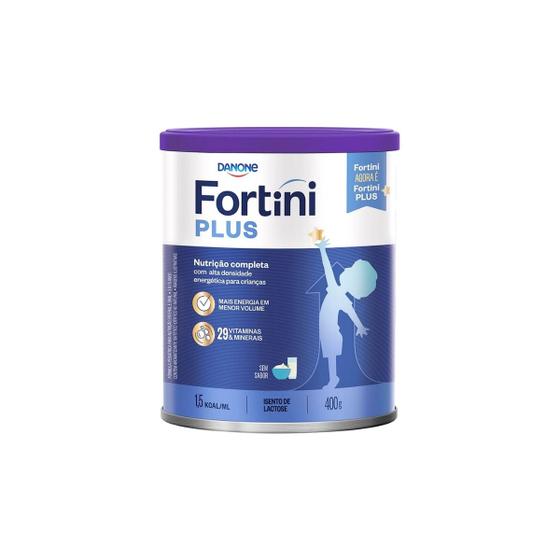 Imagem de Fortini Plus PO SEM Sabor 400G - Danone