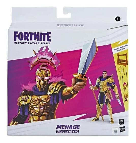 Imagem de Fortnite Victory Royale Figura Deluxe Menace 15cm F5805 Hasbro