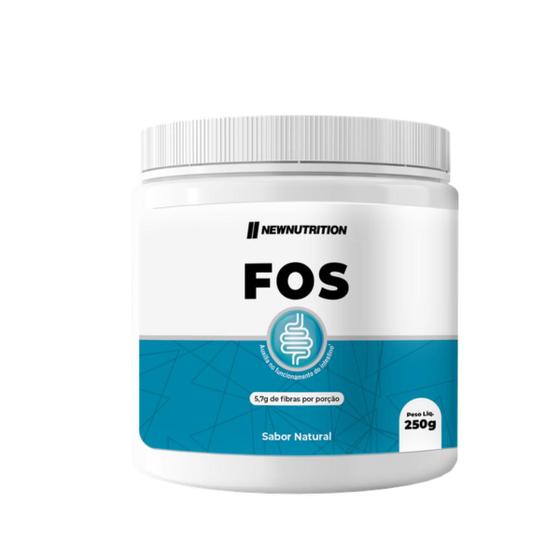 Imagem de FOS Frutooligossacarídeos Fonte De Fibra New Nutrition 250g