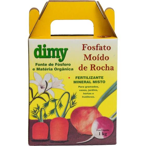 Imagem de Fosfato Moído de Rocha Dimy 1kg