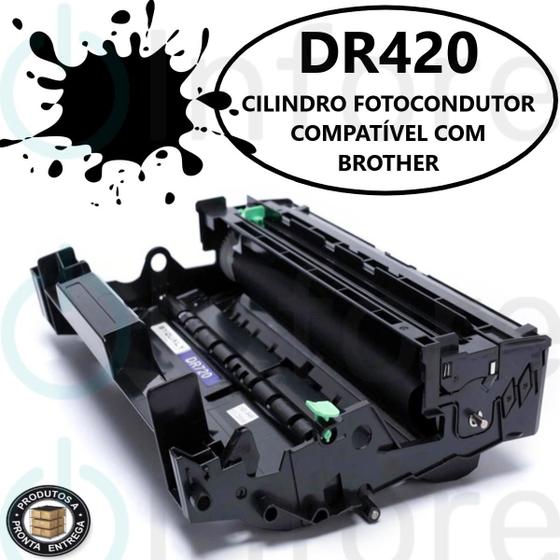 Imagem de Fotocondutor DR420 P/ Impressora HL2130 HL2240 HL7060 HL2270DW DCP7055 DCP7066 DCP7065DN MFC7360N