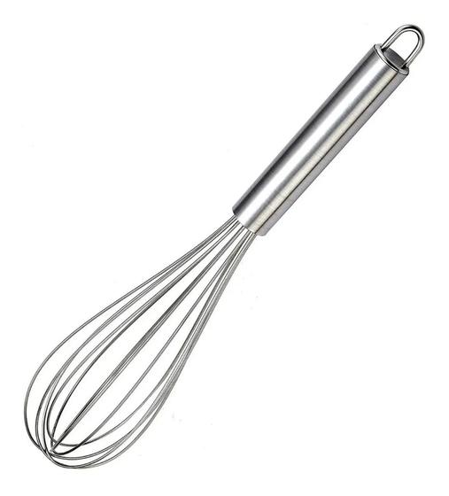 Imagem de Fouet Batedor De Ovos Bolo Em Inox 30cm